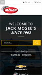 Mobile Screenshot of jackmcgee.com